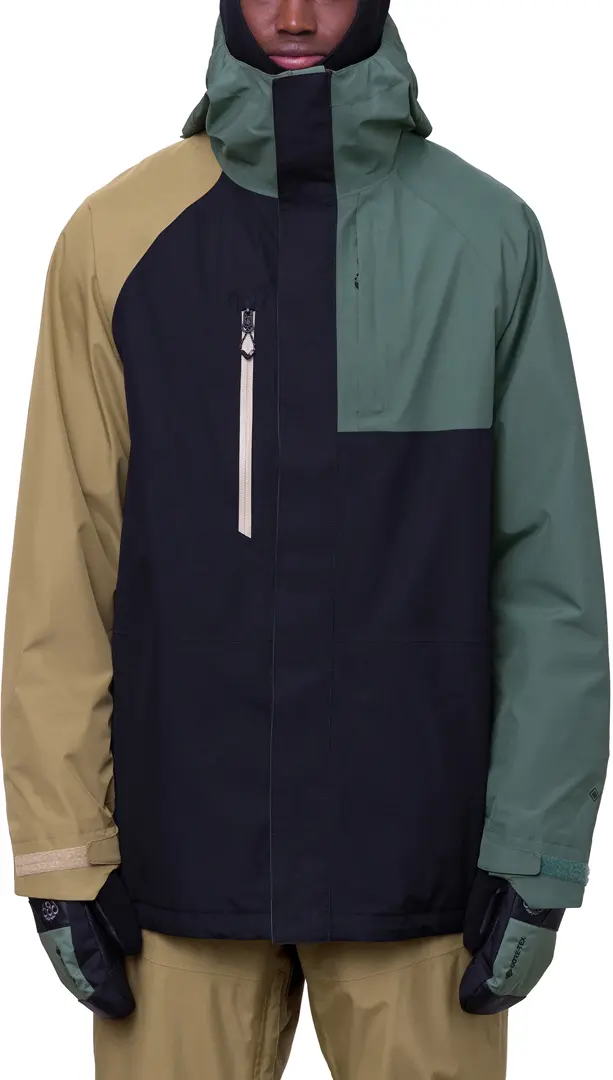 

686 Куртка Gore-Tex core shell cypress sage colorblock L