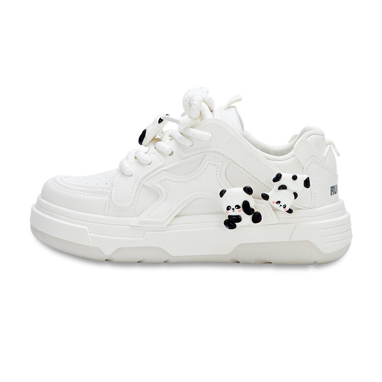 

Кроссовки RUN MANNER Skateboarding Shoes Women's Low-top Beige, белый