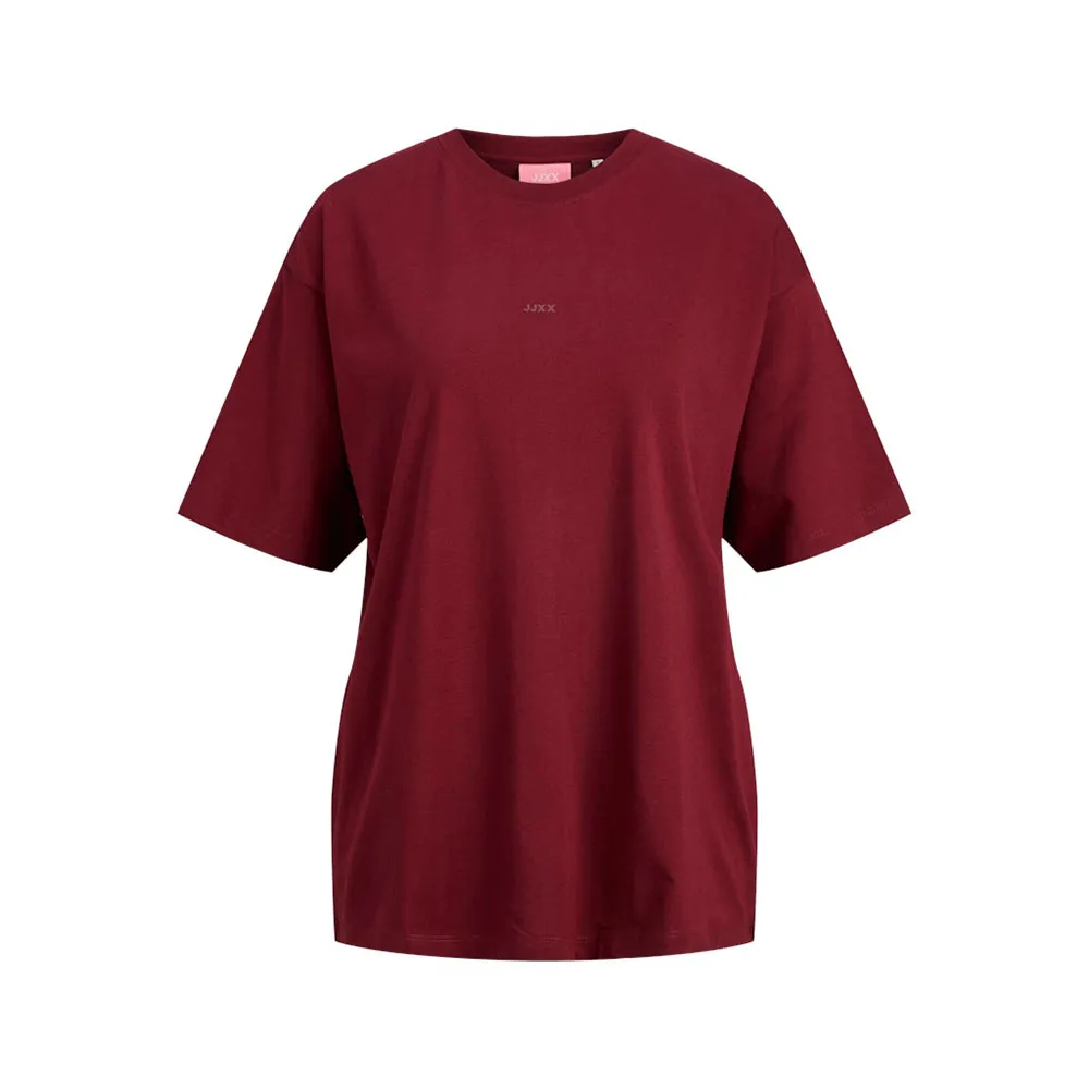 

Футболка с коротким рукавом Jack & Jones Andrea Loose Every Logo JJXX, красный