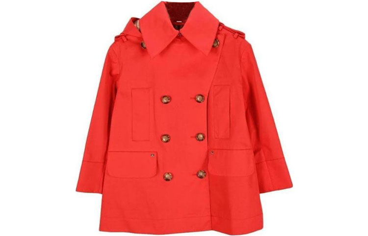 

Детская куртка Burberry, красный