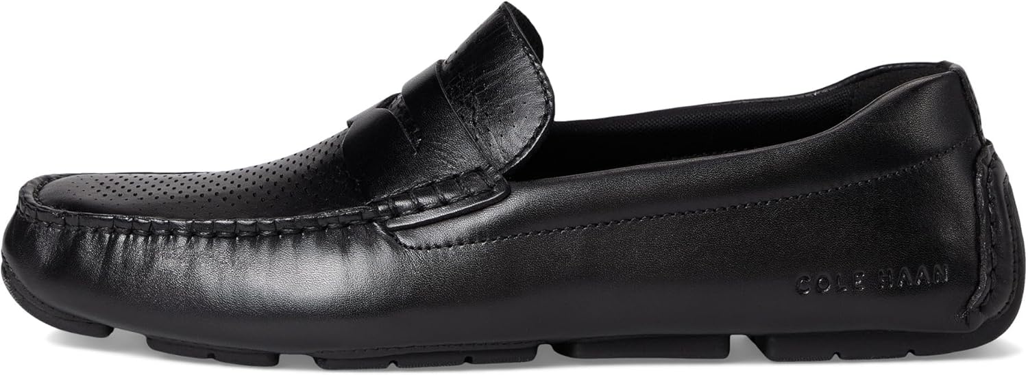 Мужские лоферы Cole Haan Grand Laser Penny Driving, черный — фото 4