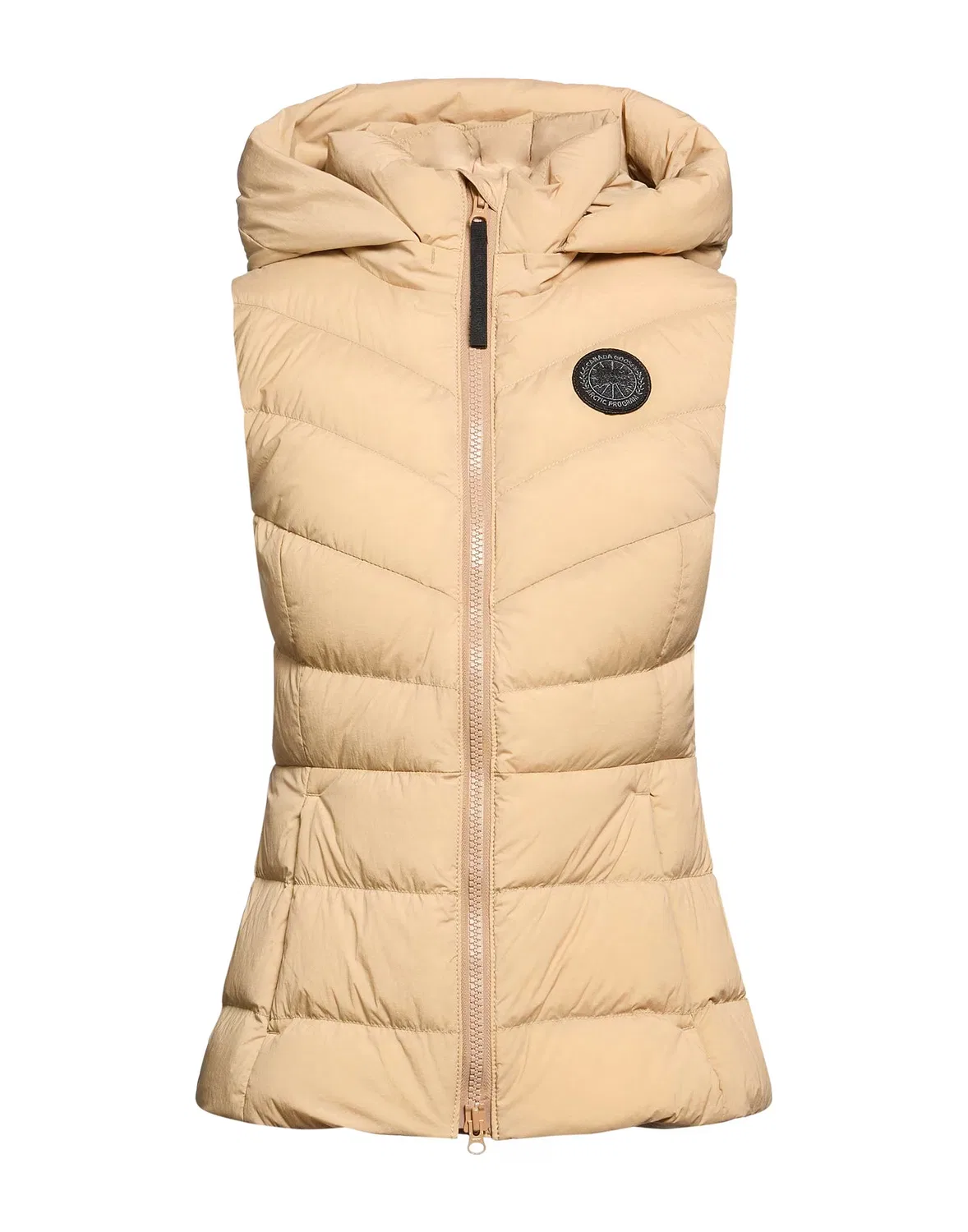 Пуховик песочный Canada Goose