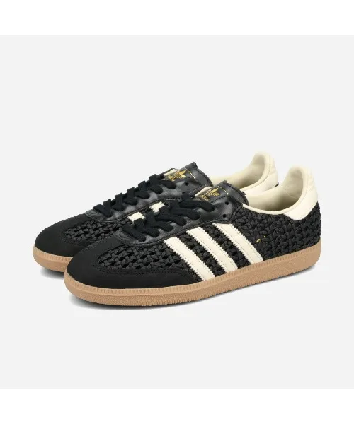 Унисекс кроссовки adidas Samba OG HQ9282 чёрные
