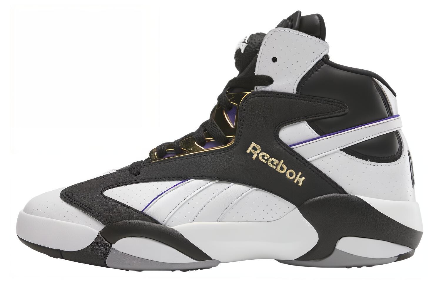 

Винтажные мужские баскетбольные кроссовки Reebok Shaq Attaq, Black/White