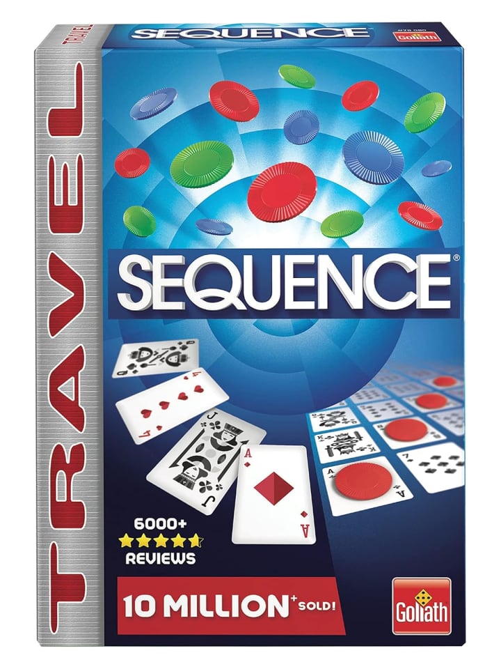 

Goliath Карточная игра - Sequence Travel в разноцветном формате