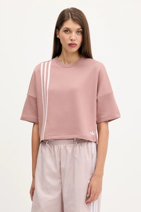 

Футболка с тремя полосками Adidas Originals, оранжевый