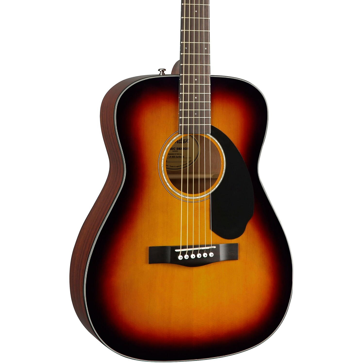 

Концертная акустическая гитара Fender CC-60S Sunburst