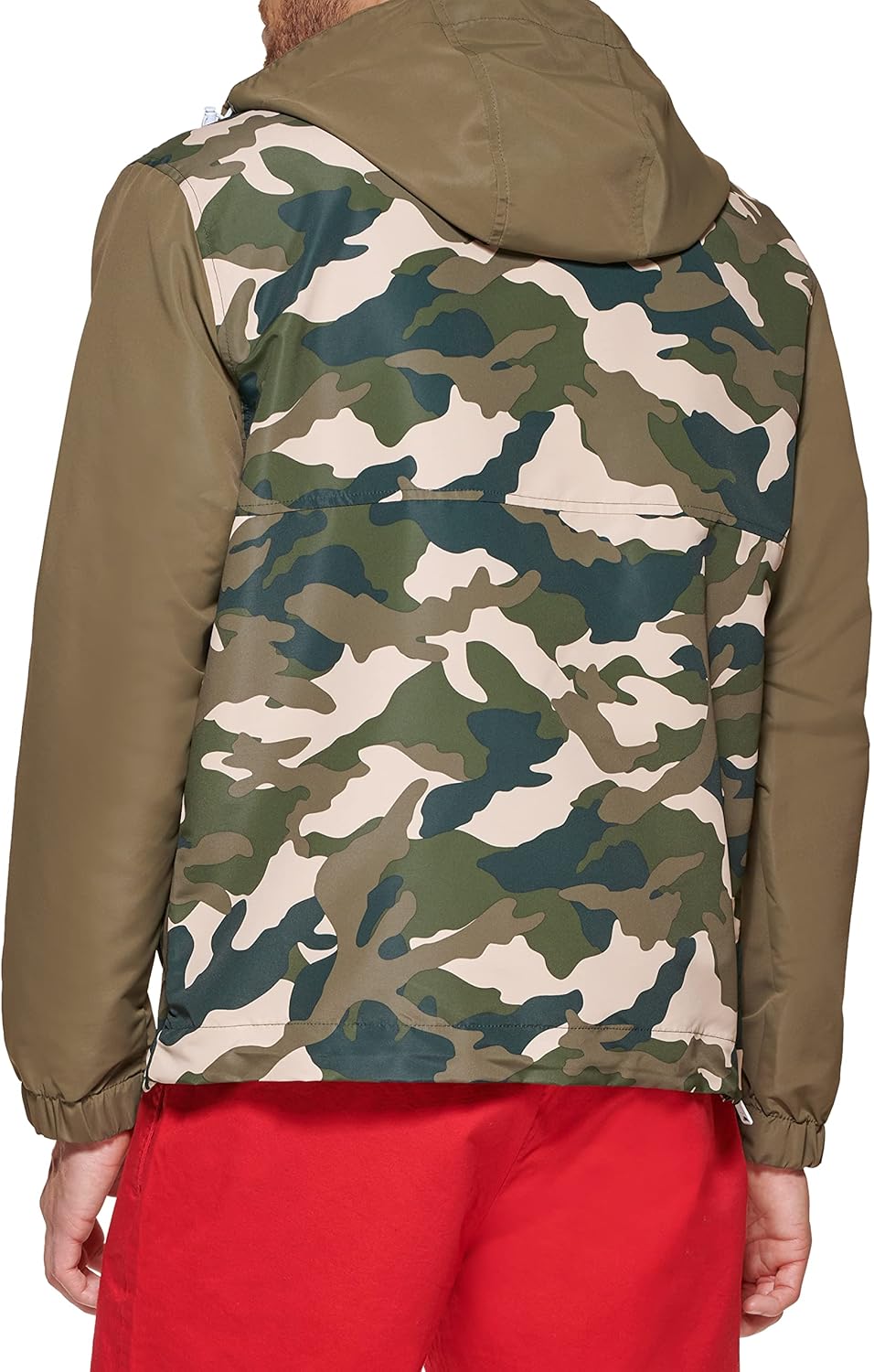 Мужская легкая куртка-поповер в стиле ретро от Tommy Hilfiger Taslan, New Camouflage — фото 4