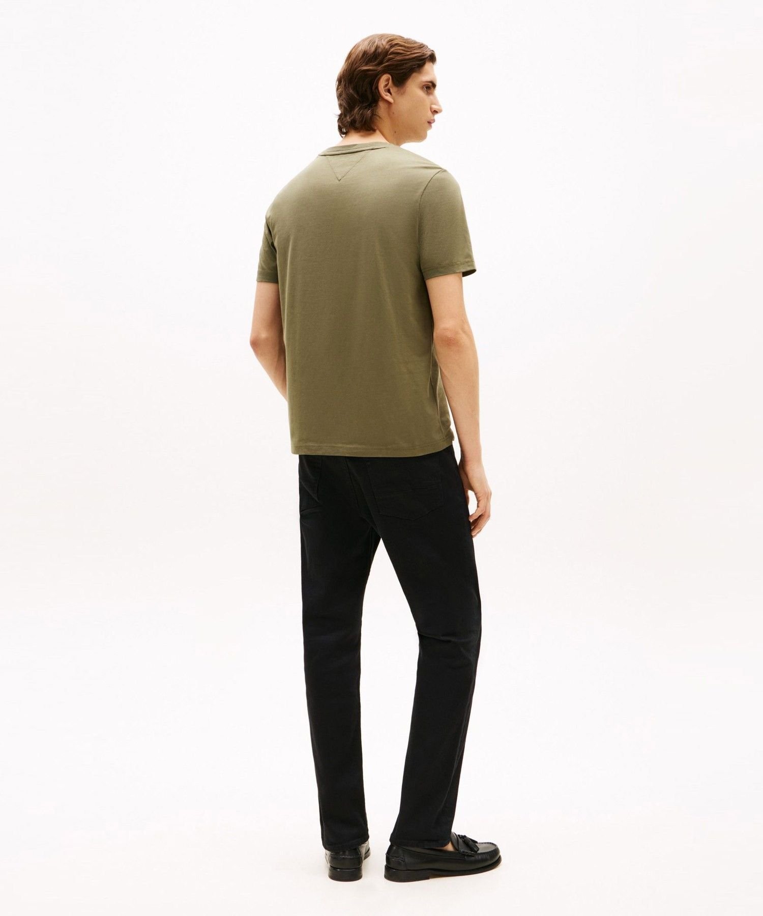 Футболка Hilfiger с тропическим цветочным принтом TOMMY HILFIGER, Khaki PLI — фото 3