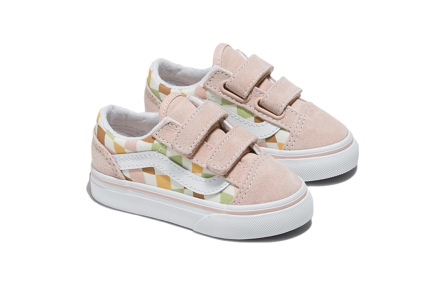 Кроссовки Vans Old Skool Toddler Shoes TD, розовый — фото 2