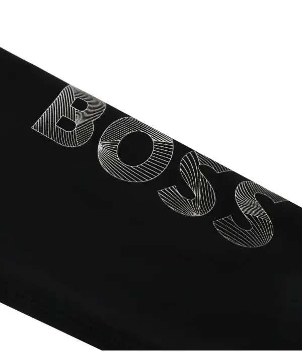 Леггинсы MAILLE slim fit Boss Kidswear, черный — фото 3