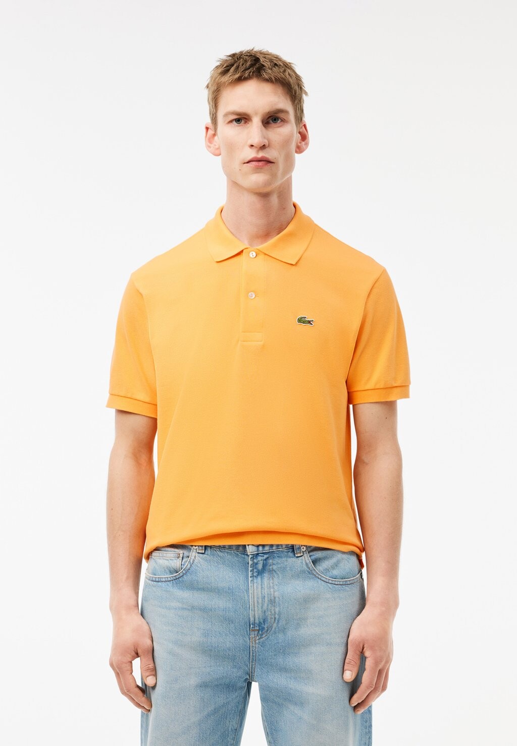 

Поло Lacoste, оранжевый
