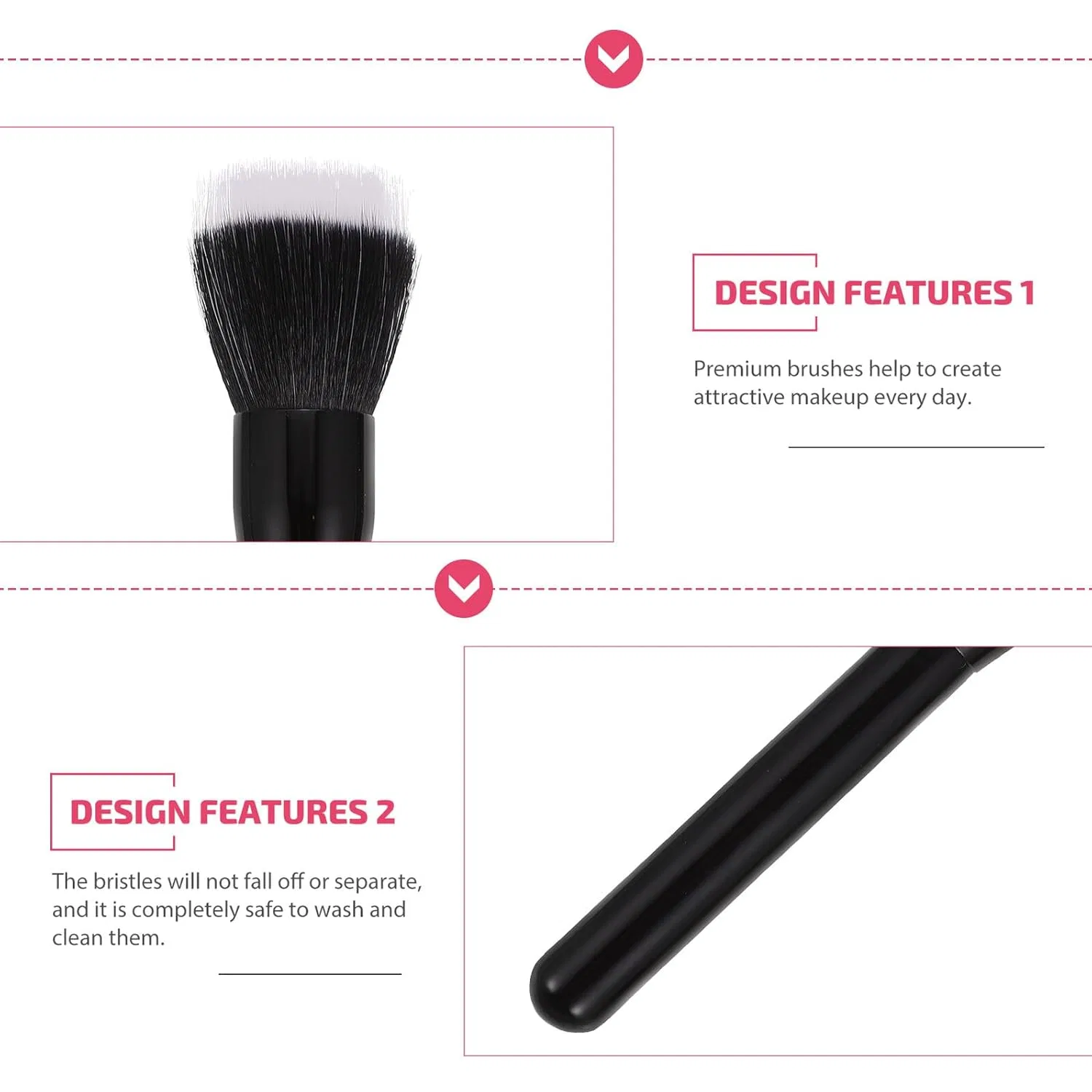Набор кистей для макияжа GALPADA Stippling Blush, 2 шт. Galpada — фото 3