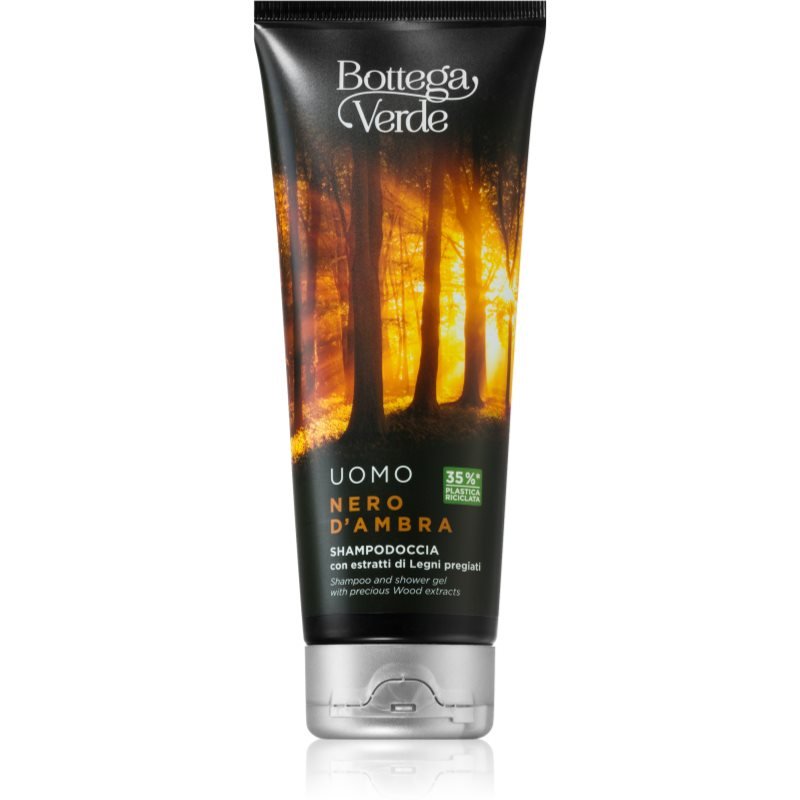 

Шампунь и гель для душа Bottega Verde Black Amber 2в1 200 мл