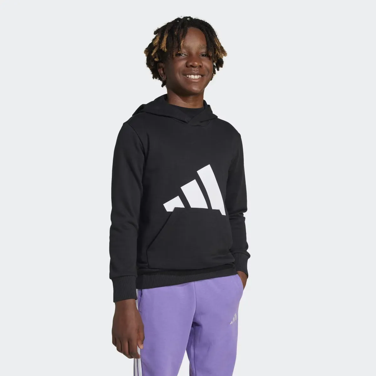 

Толстовка с капюшоном Adidas Kids' Essentials, чёрный