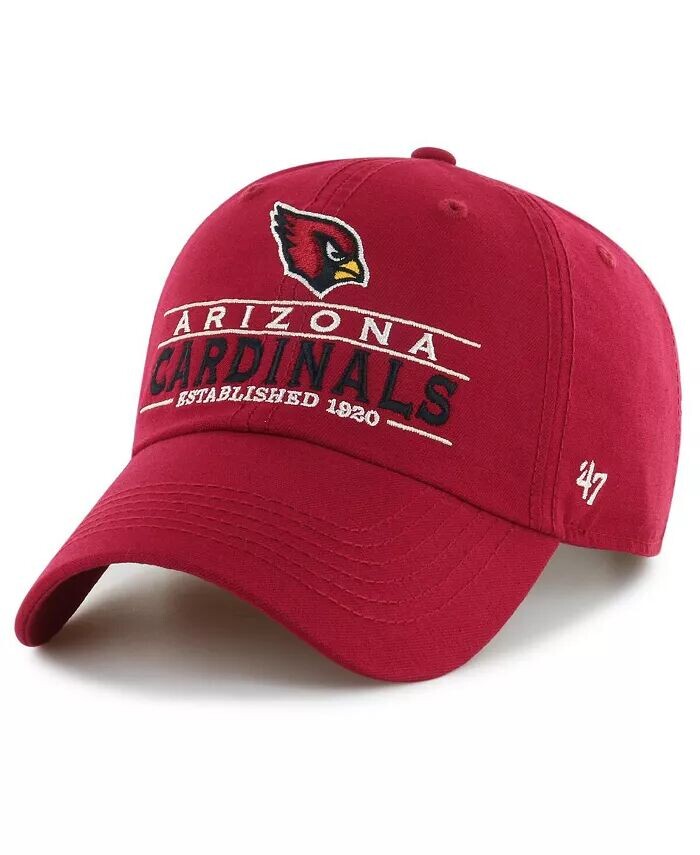 

Мужская регулируемая шапка Cardinal Arizona Cardinals Vernon Clean Up '47 Brand