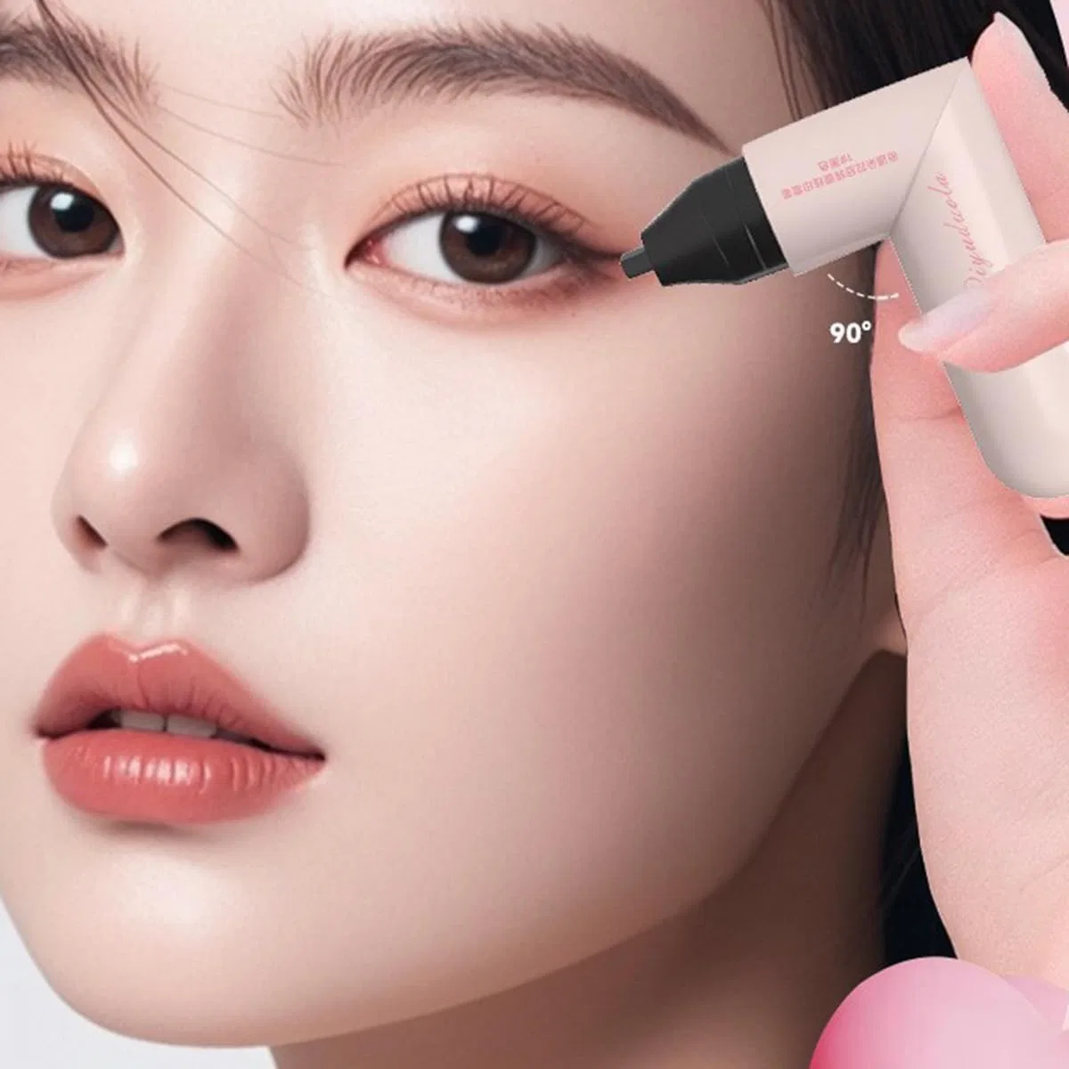 Подводка для глаз гелевая коричневая No brand