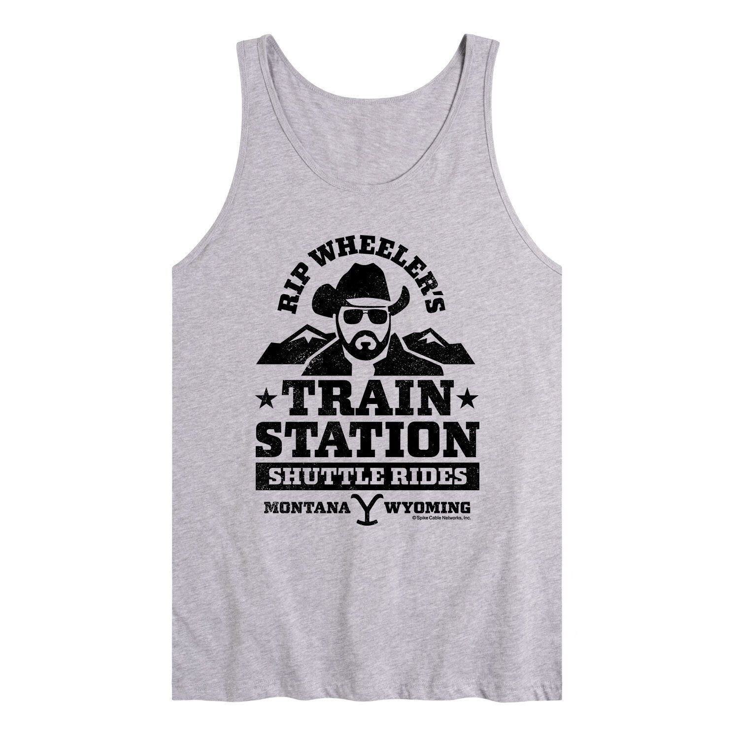 

Мужская майка Yellowstone Train Station Licensed Character