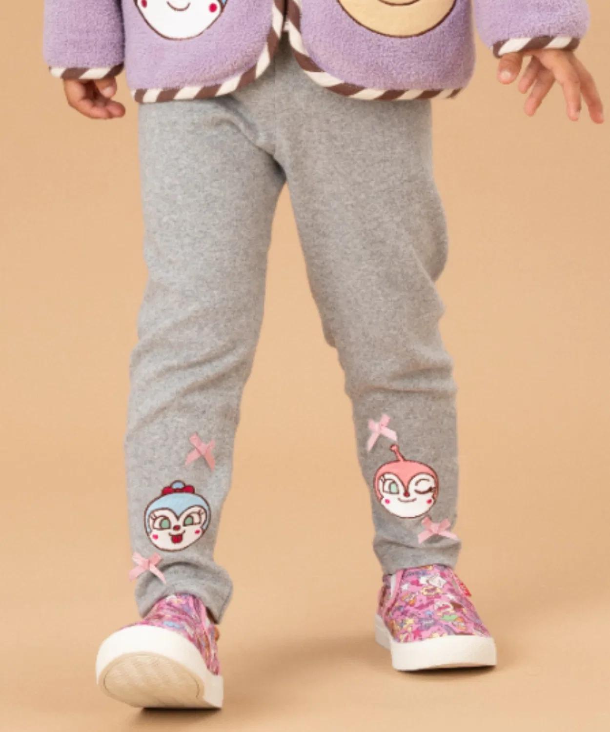 Леггинсы с аппликацией Anpanman Kids Collection, серый