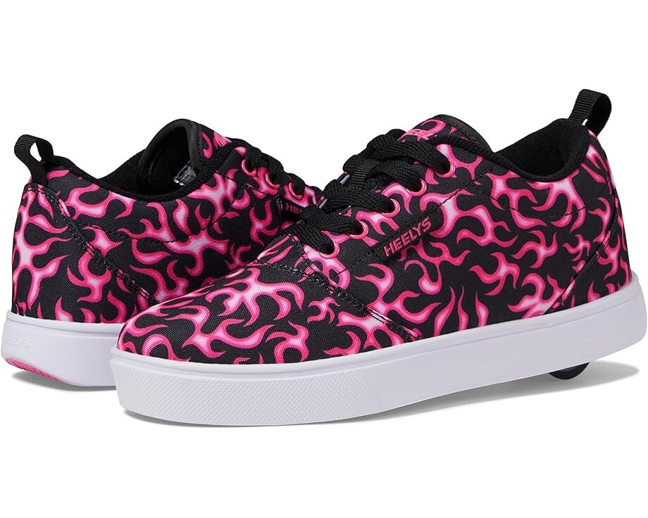

Кроссовки Heelys Pro 20 Prints (Little Kid/Big Kid/Adult), цвет Black/Pink