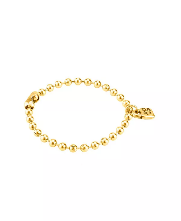 

Браслет в форме шара из стерлингового серебра и 18-каратного золота Unode50, gold