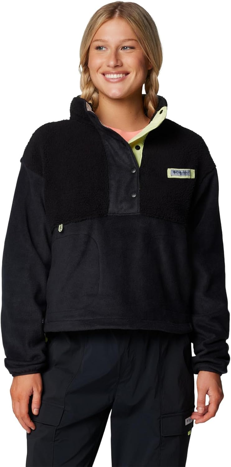 

Женская флисовая кофта Columbia Pfg Open Water, Black/Black