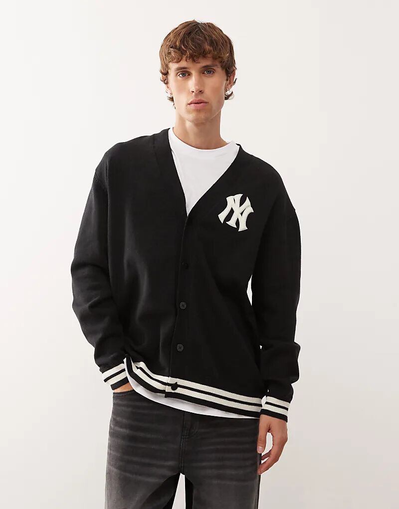 

Вязаный кардиган New Era NY Yankees черного цвета