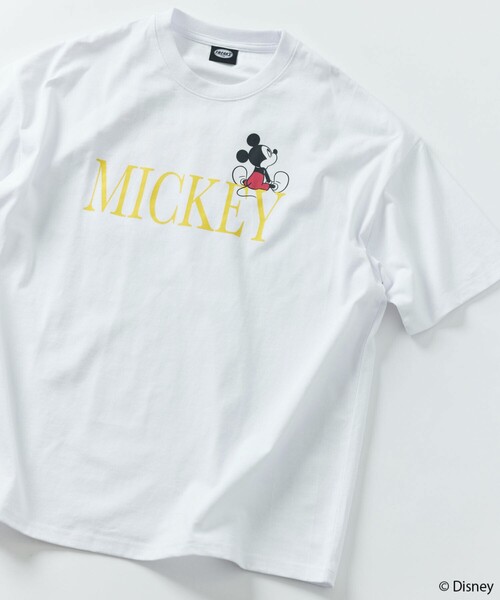 

Футболка с круглым вырезом и двусторонним принтом, лимитированная серия Disney FREAK'S STORE, белый