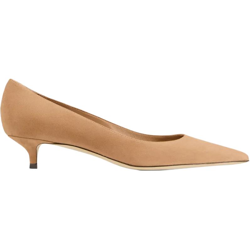 Jimmy Choo Амелия Слим Хилл на каблуке 3,5 см женские коричневые, цвет Brown — фото 2