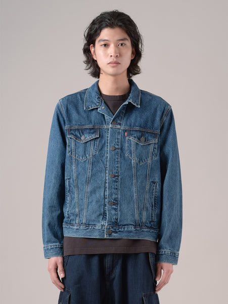 Куртка дальнобойщика TYPE III Levi's, Dark Indigo - Flat Finish