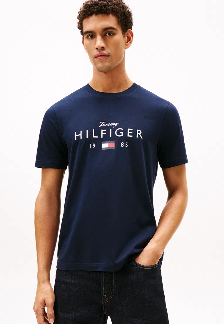 Футболка с коротким рукавом, Big Hilfiger Tee, Tommy Hilfiger, цвет Desert Sky