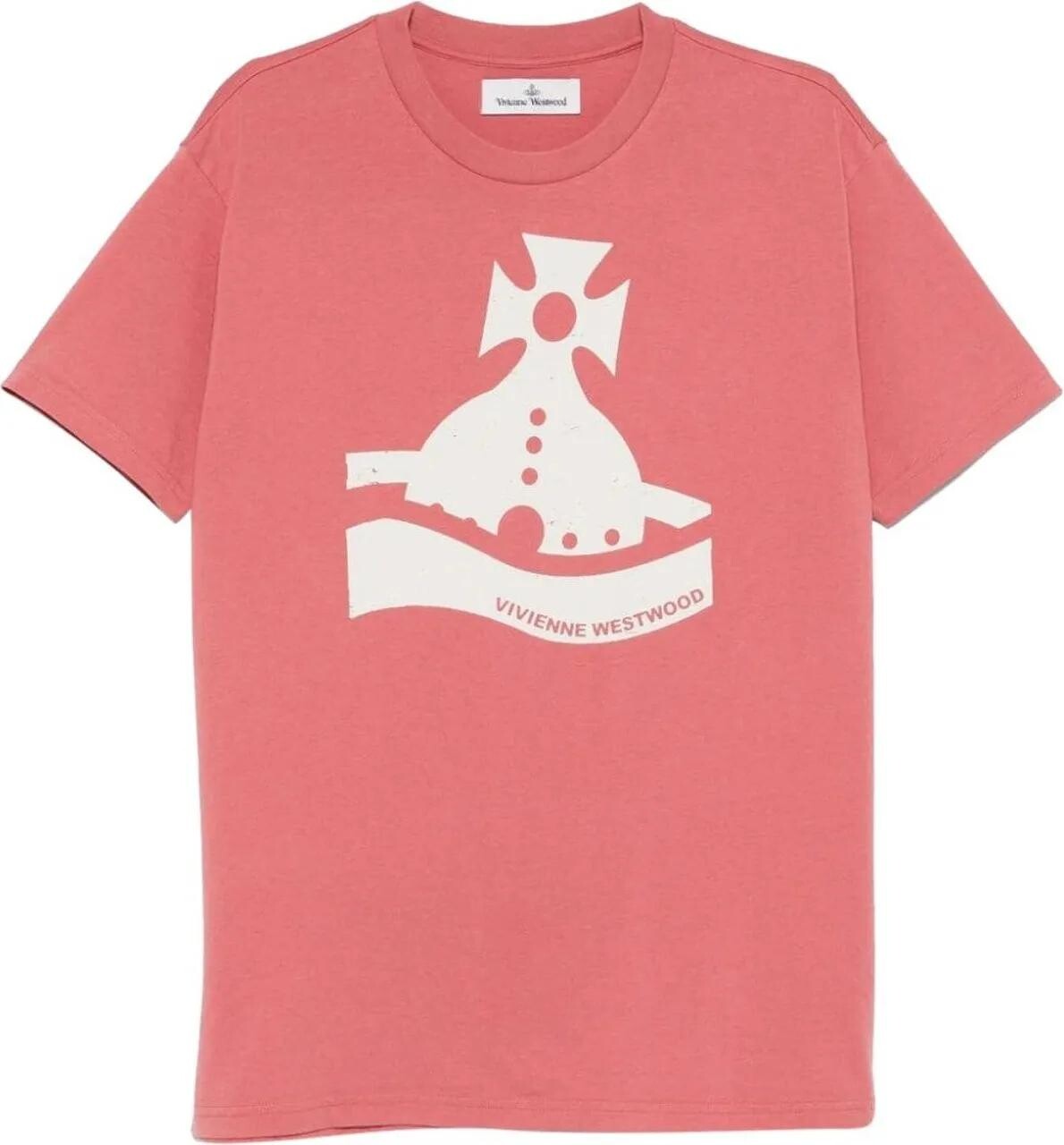 

Футболка роза Vivienne Westwood, розовый