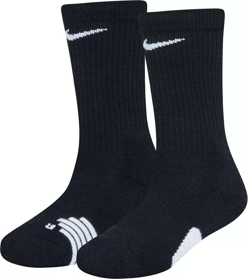 

Детские носки Nike Elite Crew, черный/белый