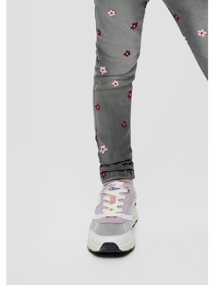 Джинсовые брюки TREGGINGS в цвете 95Z7_сланцево-серый s.Oliver — фото 3