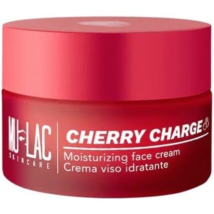 

Mulac Cosmetics Cherry Charge Увлажняющий восстанавливающий питательный крем для лица с вишней-аквапорином 50 мл веганский