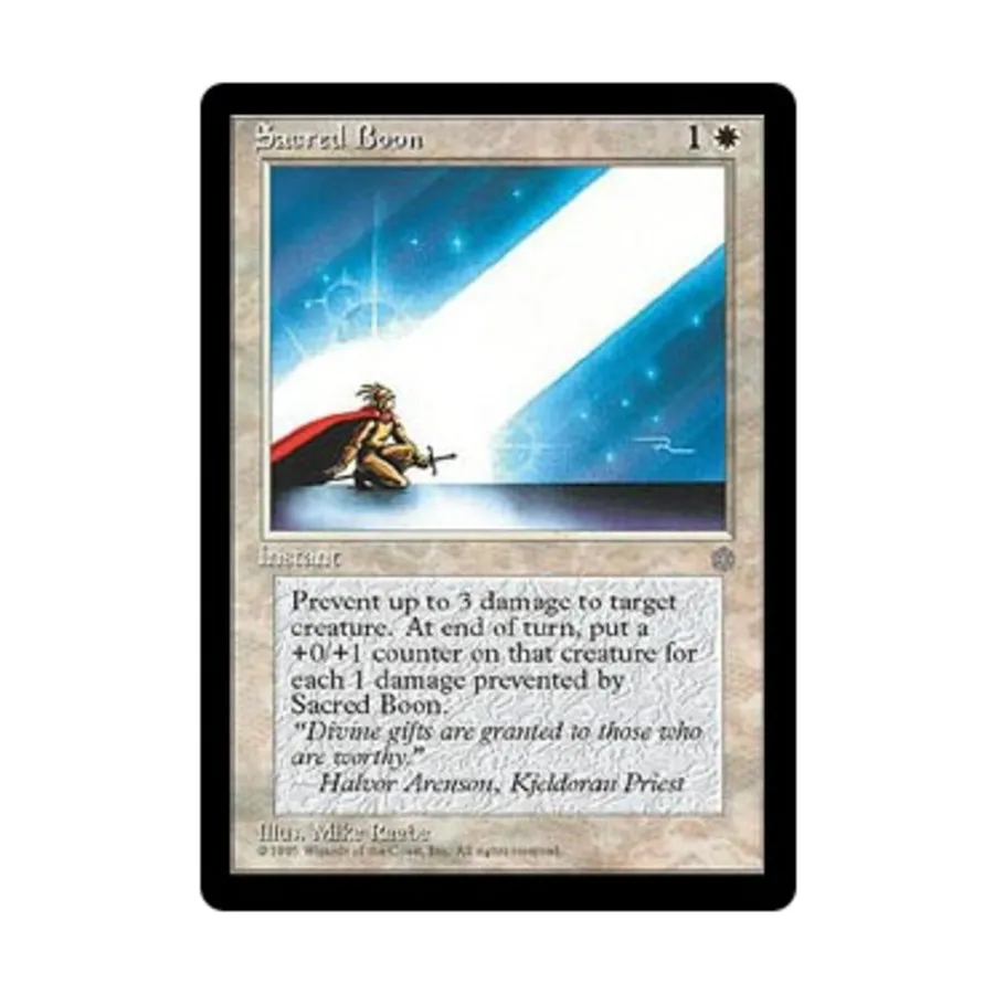 

CCG Священное благо (U), MTG - Ice Age