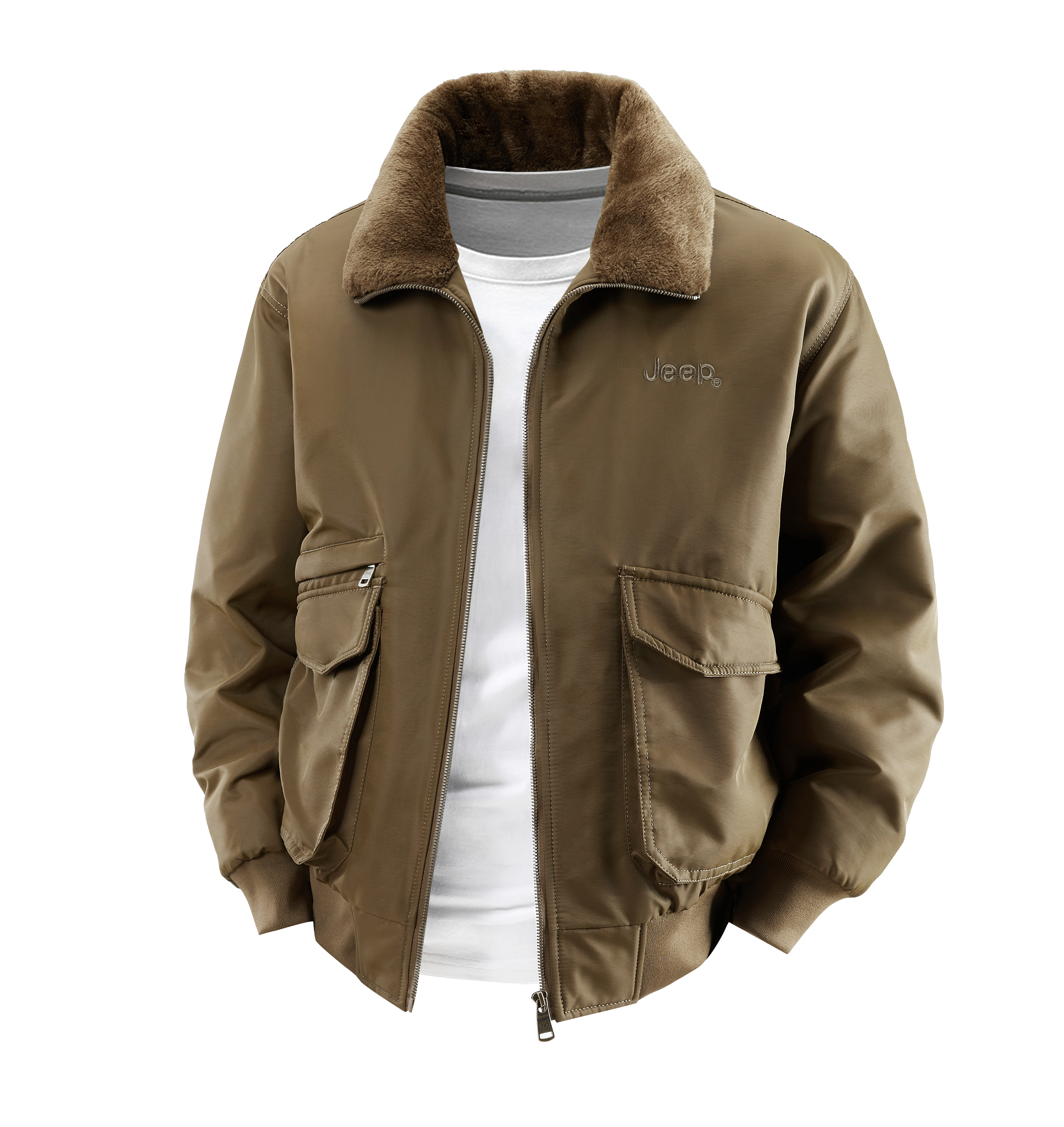 

Пуховик Moxima Lifestyle Unisex Jeep, coffee