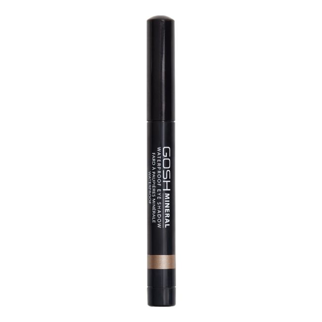 

Минеральные водостойкие тени для век Gosh, цвет 002 golden brown, 1,4 гр