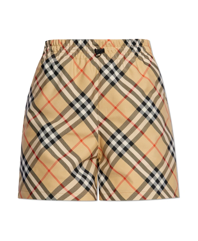 

Клетчатые шорты Burberry, мультиколор