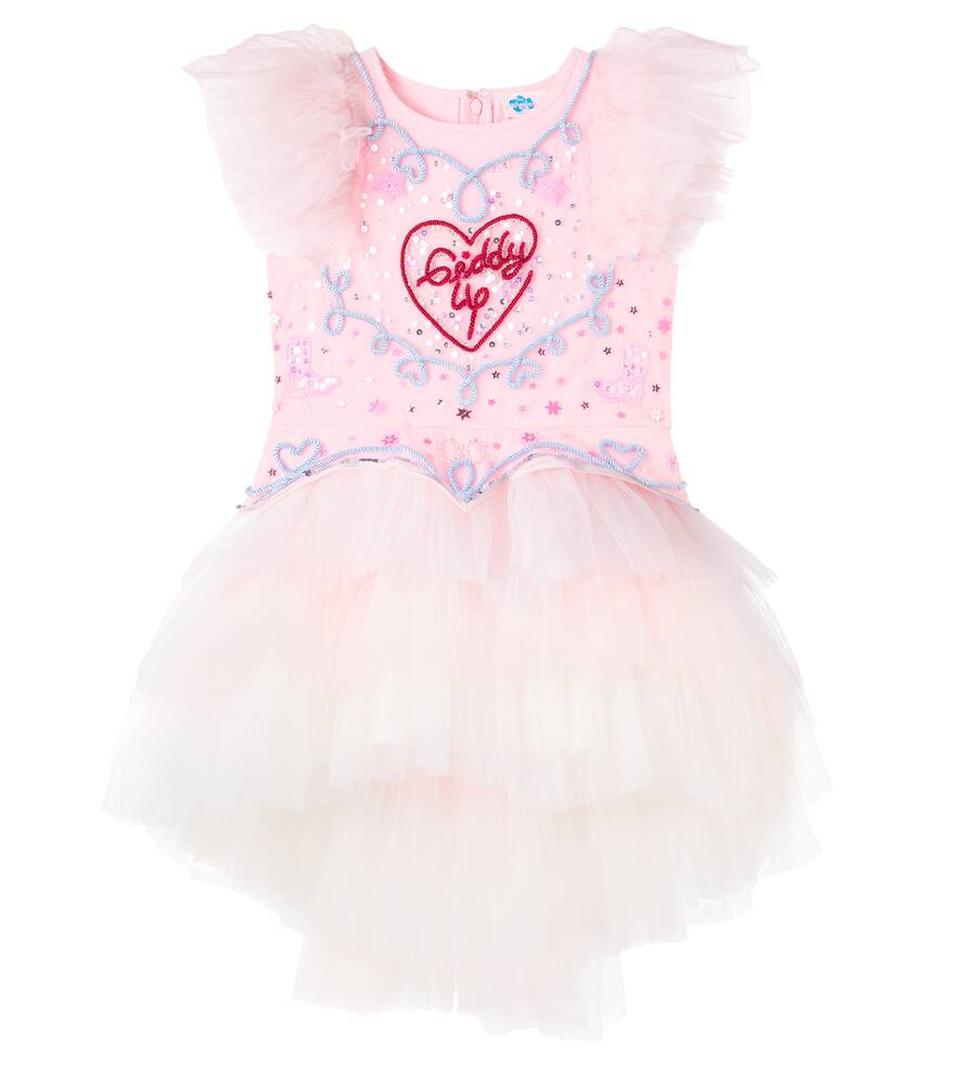 

Платье из тюля Giddy Up с декоративными элементами Tutu Du Monde, Satin Bow Mix