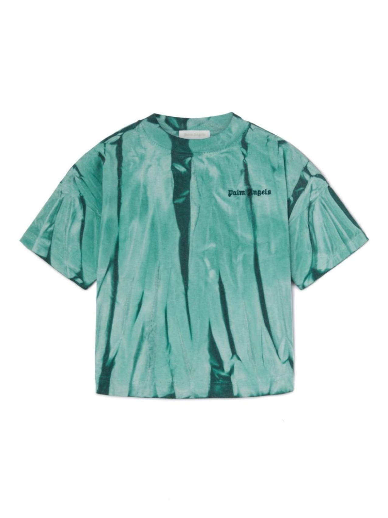 

Palm Angels Kids футболка Tie Dye Over, зеленый