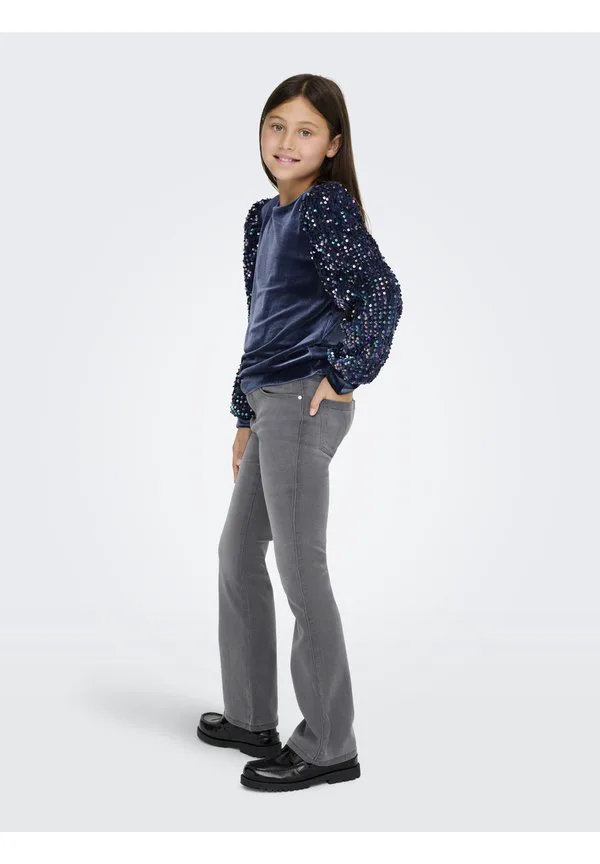 Джинсы прямого кроя kogroyal life Only Girls, Dark Grey Denim — фото 3