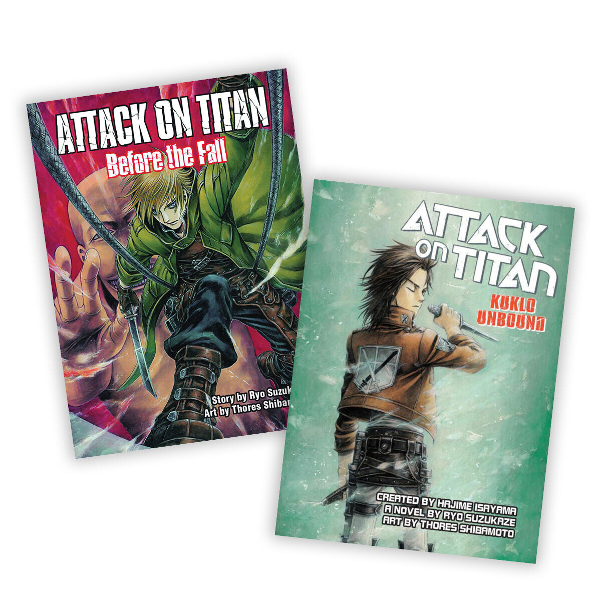 

Новелла Attack on Titan Novel Bundle