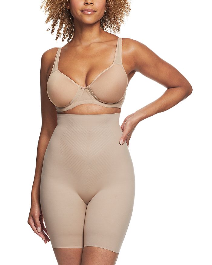 

Классические утягивающие шорты с высокой талией Iconic Core TC Fine Intimates, коричневый/бежевый