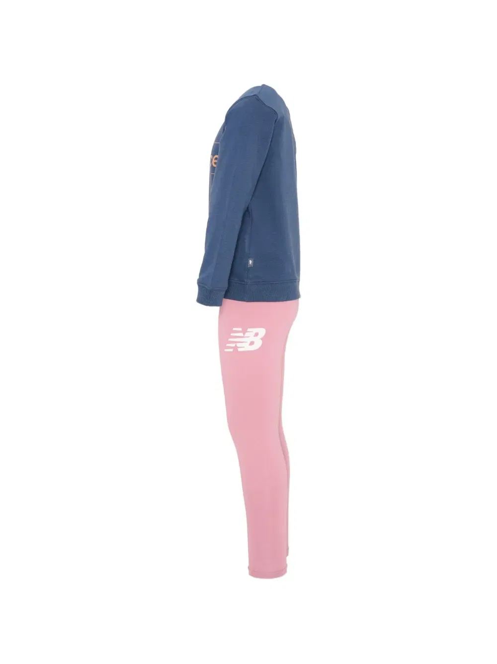 Спортивный костюм с принтом New Balance Kids, синий — фото 3