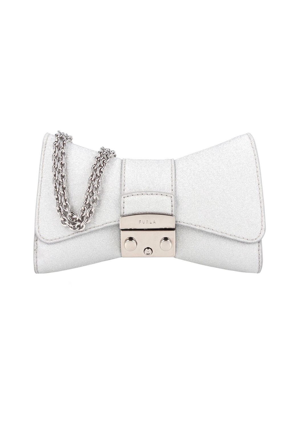 

Сумка на плечо Metropolis Mini Bag 16 см FURLA, цвет Color Silver