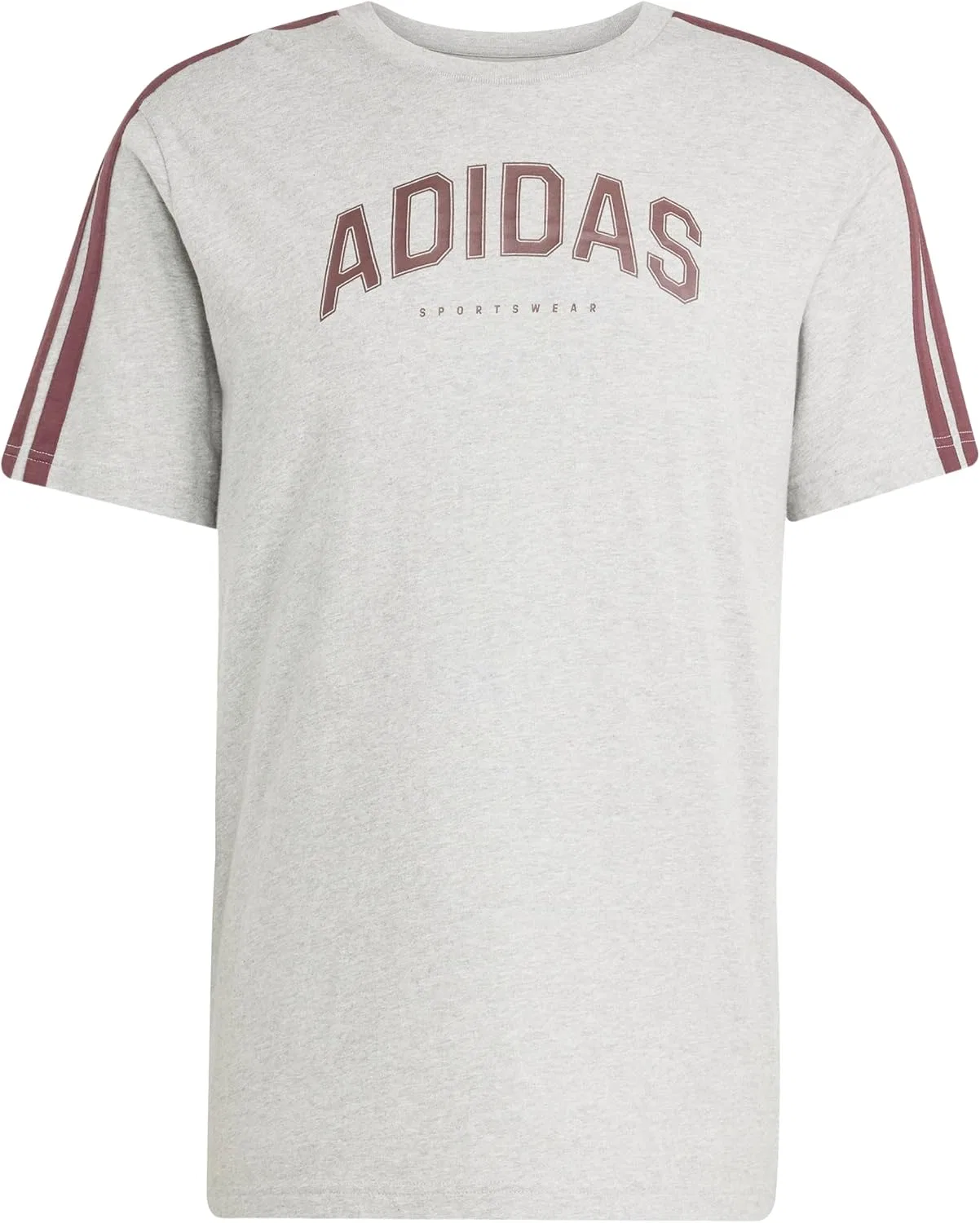 Футболка с графикой adidas, Medium Grey Heather — фото 2