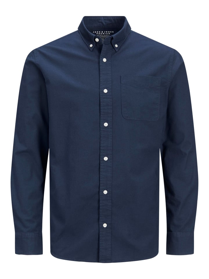 

Рубашка Jack & Jones, темно-синий