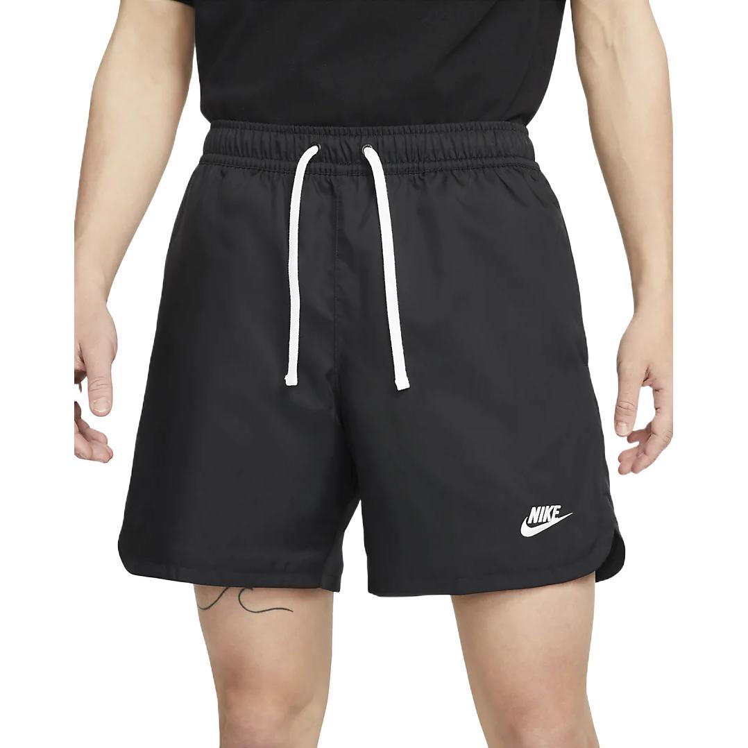 Шорты Men's Nike Sportswear Solid Color Minimalistic Lacing Sports Shorts Black DM6830-010 — фото 4
