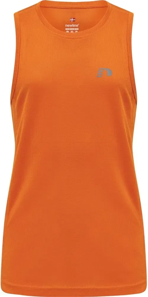 Футболка беговая, Kids Core Running Singlet Newline, оранжевый — фото 3